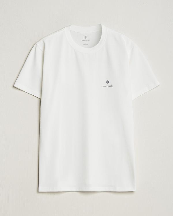White t-shirt from Snow Peak