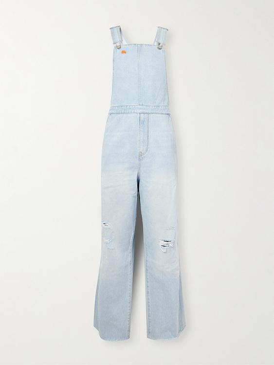 Light blue wide-leg jeans from RRL