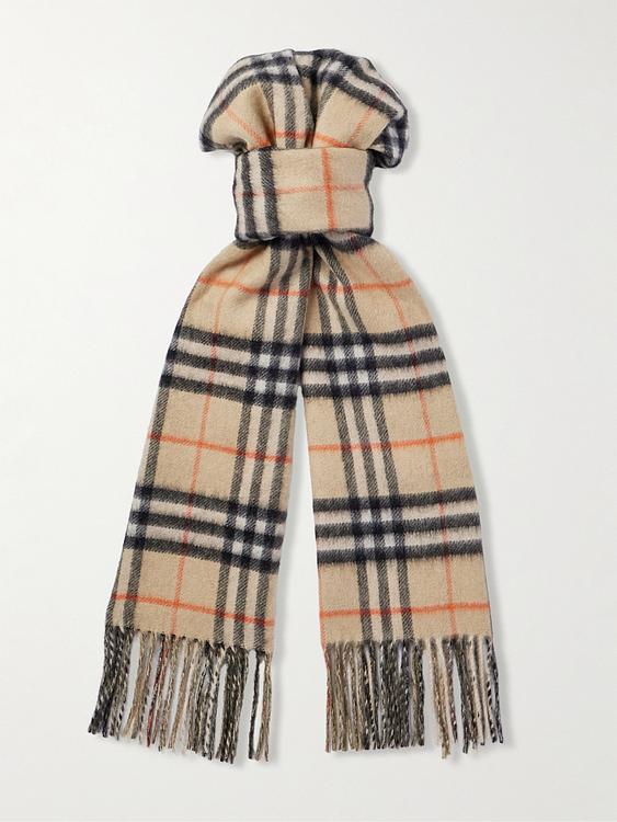 Checkered multicolor scarve from Burberry