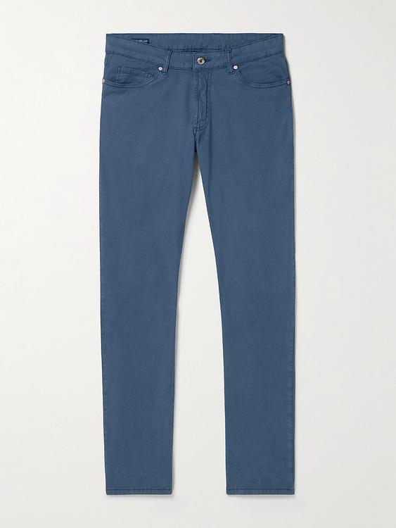 Blue chinos from Peter Millar