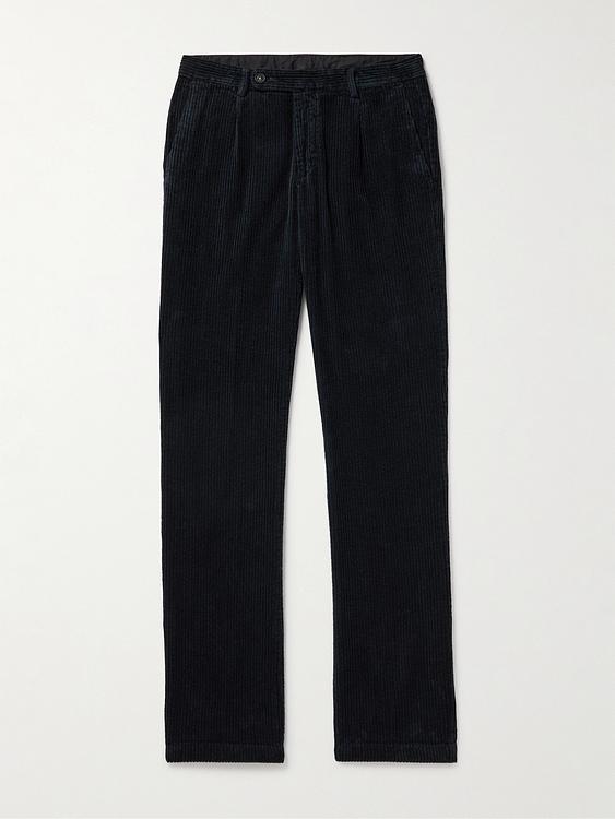 Black chinos from Massimo Alba