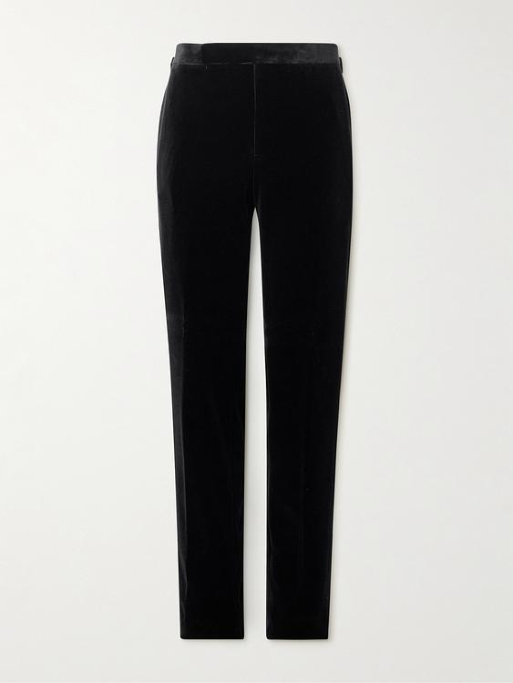 Black tuxedo trousers from Ralph Lauren Purple Label