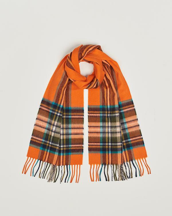 Checkered multicolor scarve from Begg & Co