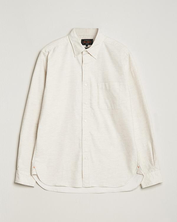White flannel shirt from Beams Plus