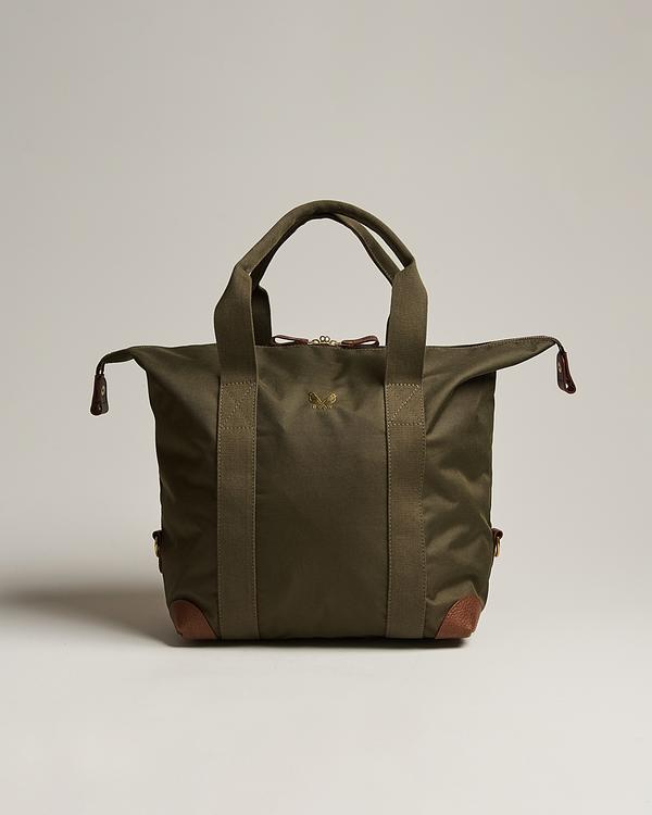 Dark green weekend bag from Bennett Winch