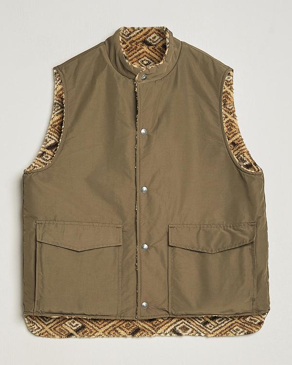Taupe vest from orSlow