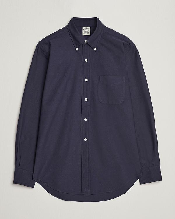 Dark grey oxford shirt from Kamakura Shirts