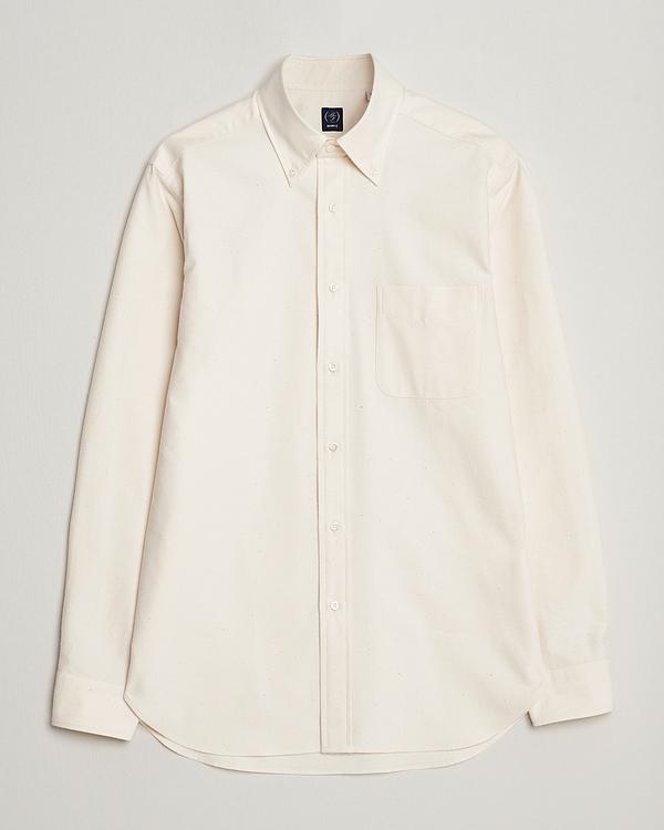White flannel shirt from Beams F