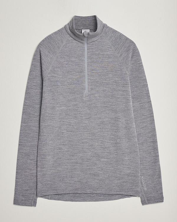 Grey half-zip from Houdini