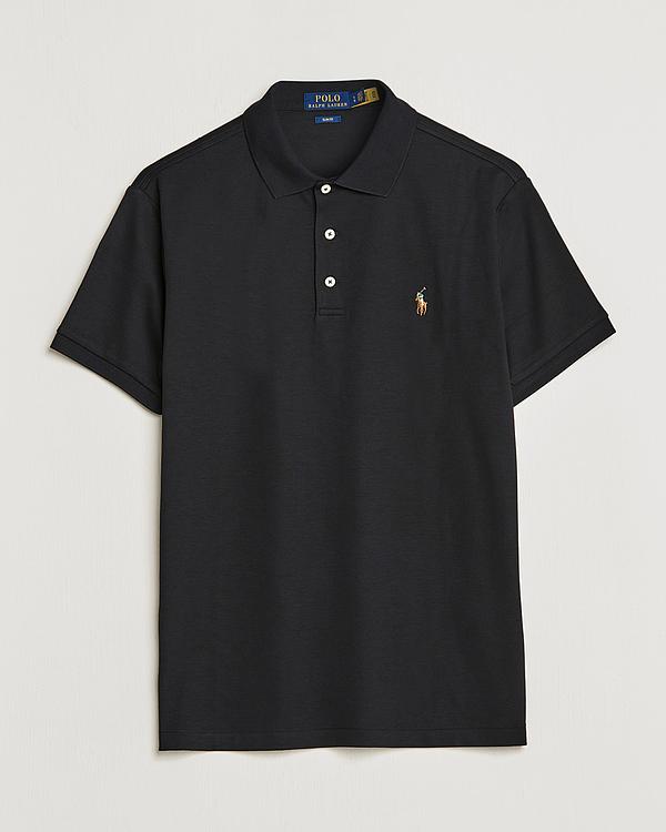 Black short sleeve polo shirt from Polo Ralph Lauren