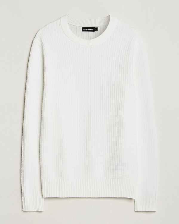 White sweater from J.Lindeberg