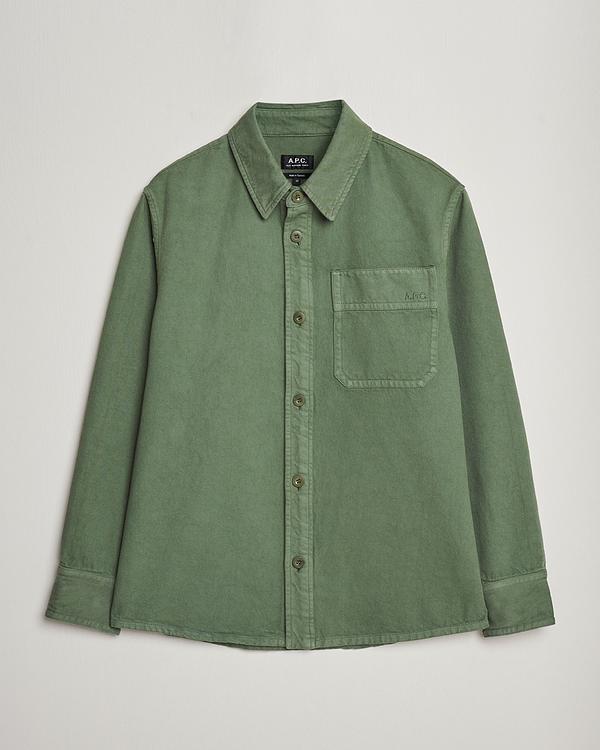 Green overshirt from A.P.C