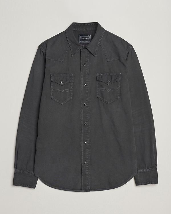 Dark grey denim shirt from Polo Ralph Lauren