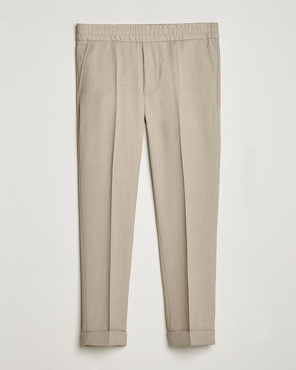 Beige drawstring trousers from Filippa K