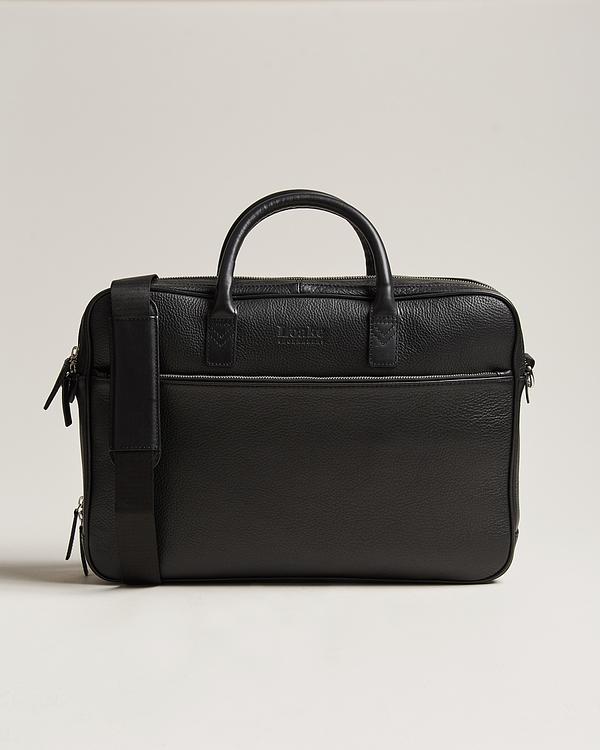 Black briefcase from Loake 1880