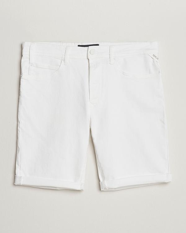 White denim shorts from Replay