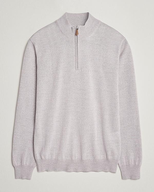 Grey half-zip from Stenströms