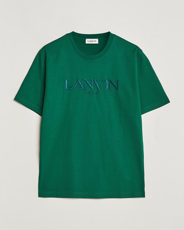 Print teal t-shirt from Lanvin