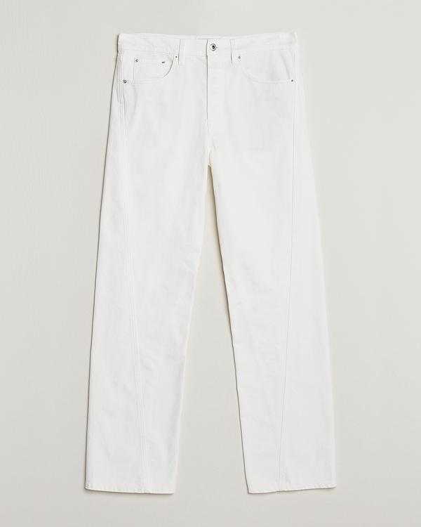 White casual trousers from Lanvin