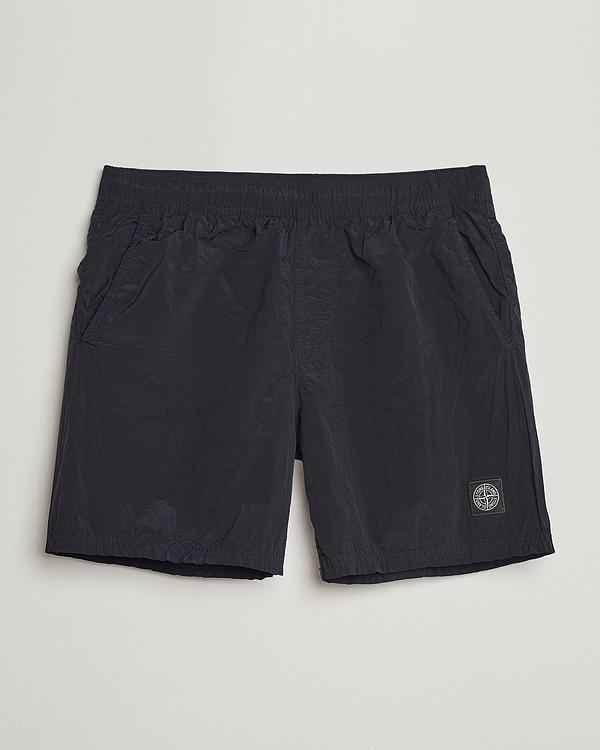 Black swim shorts from Stone Island