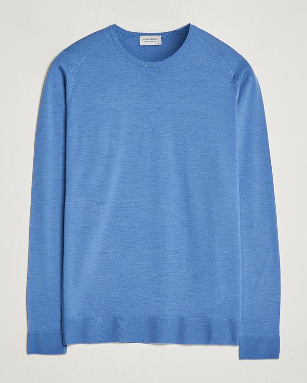 Blue sweater from John Smedley