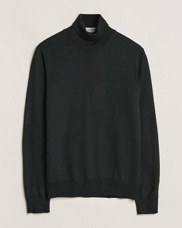 Black turtleneck from Gran Sasso