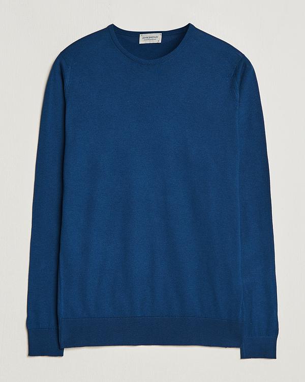 Dark blue sweater from John Smedley