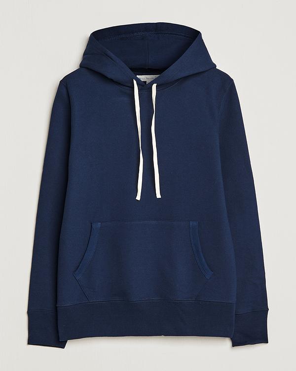 Dark blue hooded sweatshirt from Merz b. Schwanen