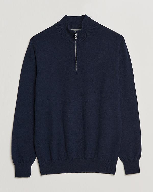 Black half-zip from Piacenza Cashmere